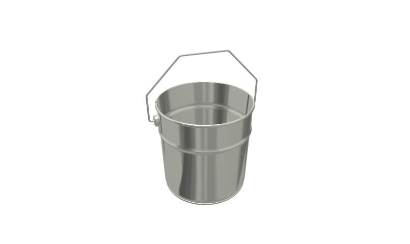 8L Cylindrical Paint & Coating Pail